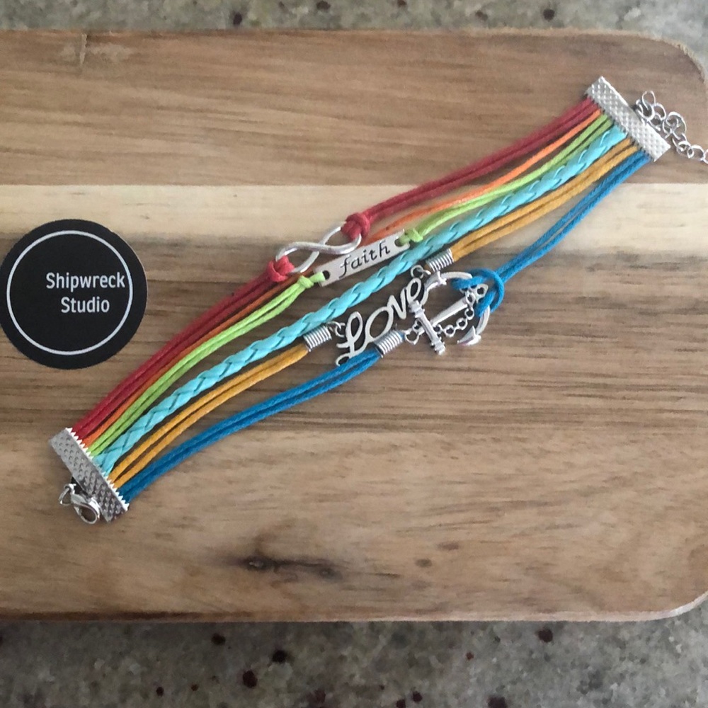 Women’s Multi Strand Cord Bracelet Brand new